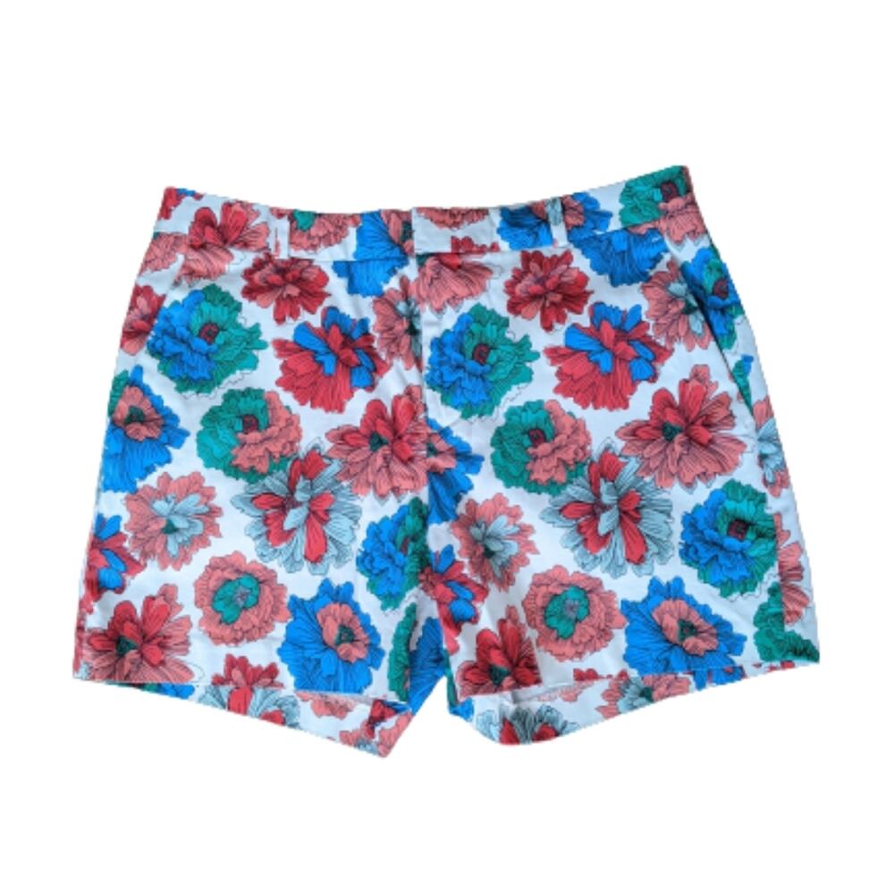 Banana Republic Women's Multi-color Floral Shorts Size 4